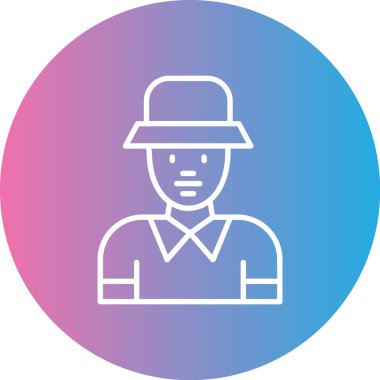 avatar simgesi vektör illüstrasyonu