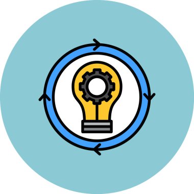 seo modern simgesinin vektör illüstrasyonu