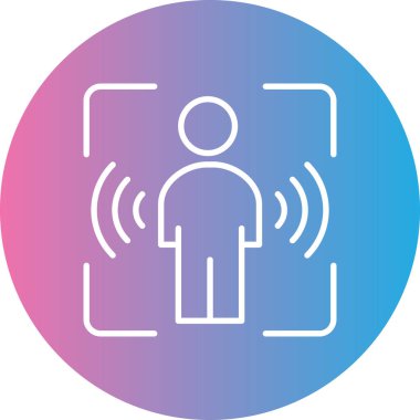 kullanıcı. Web simgesi basit illüstrasyon