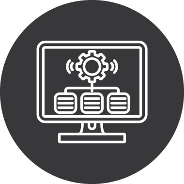 Moda biçimi izole edilmiş arkaplanda veri analiz simgesi