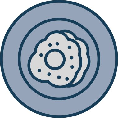 lastik simgesi vektör illüstrasyonu