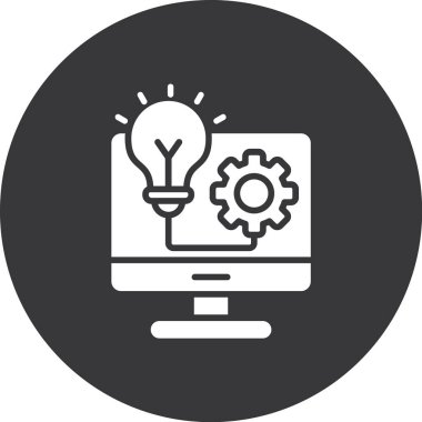 Web tasarım ikonu, vektör illüstrasyonu. iş ve finans kavramı