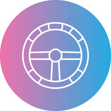 Modern bir simgenin vektör illüstrasyonu