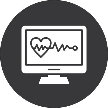 Modern simgenin vektör illüstrasyonu