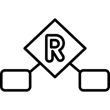 Otomobil park simgesi, taslak biçimi