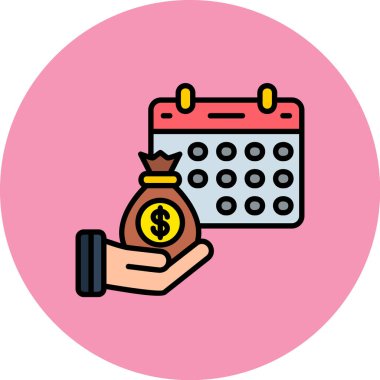 tarihli takvimler ve paralar