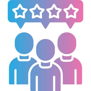 Reyting geri bildirimi. Basit resimleme