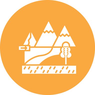 Yürüyüş ikonu vektörü. İnce çizgi işareti. izole edilmiş sınır sembolü çizimi