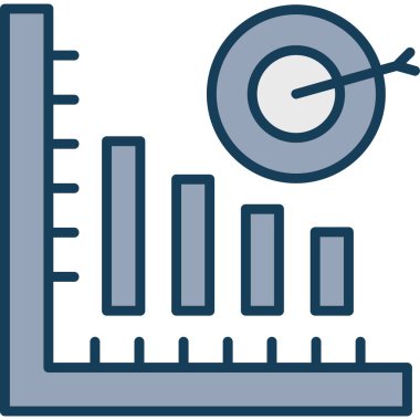 Çizelge. Web simgesi basit illüstrasyon
