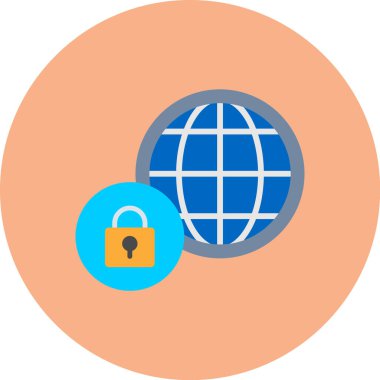 vektör İnternet simgesi illüstrasyonu