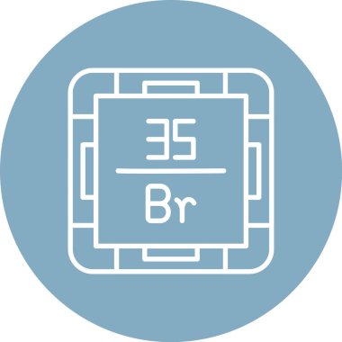 b 6 gazının vektör illüstrasyonu