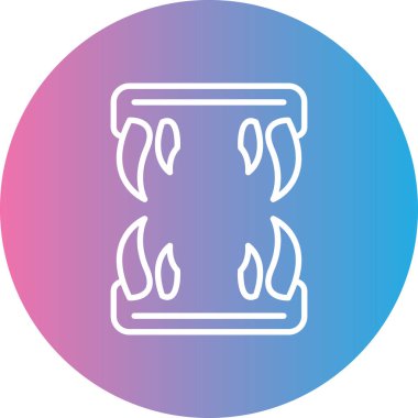 Modern b 'nin vektör illüstrasyonu eksik simgesi