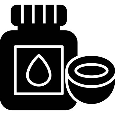 Şişe. Web simgesi basit illüstrasyon