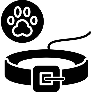 köpek simgesi vektör illüstrasyonu