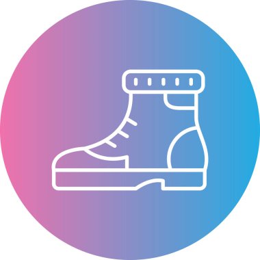 Çizme simgesi modern illüstrasyon