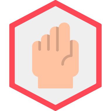 Modern simgenin vektör illüstrasyonu