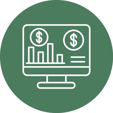 iş simgesi vektör illüstrasyonu