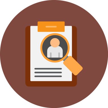 Düz Çember Vektör Simgesi Tasarımı