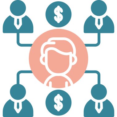 şebeke. Web simgesi basit illüstrasyon