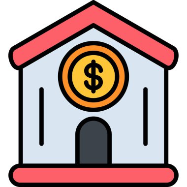 Banka binası. Basit tasarım