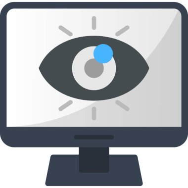 Göz monitörü simgesi