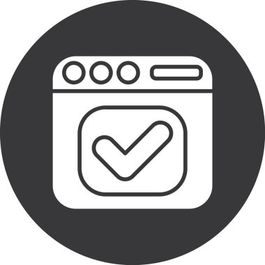 çamaşır makinesi yuvarlanmış vektör simgesi