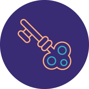 Modern b tamir simgesinin vektör çizimi