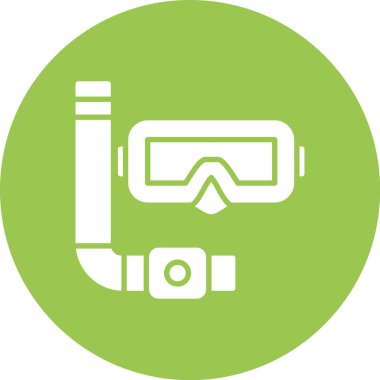 Gözlük. Web simgesi basit illüstrasyon