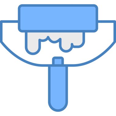 boya kovası web simgesi basit illüstrasyon