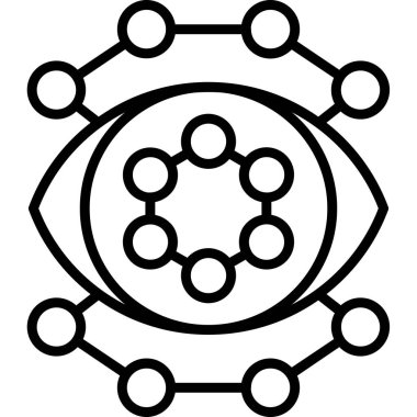 şebeke. Web simgesi basit illüstrasyon