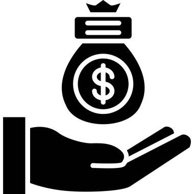 Dolar sembollü para çantası