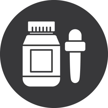 Güzellik ve moda simgelerinin vektör çizimi