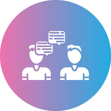 İnsan simgesinin vektör illüstrasyonu