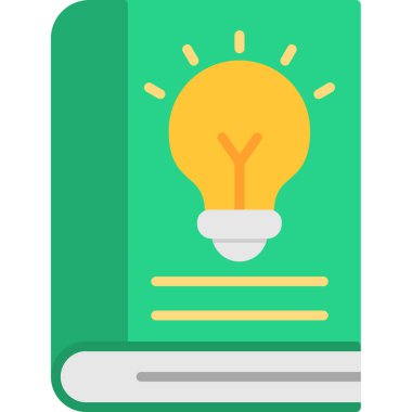 kitap düz vektör simgesi