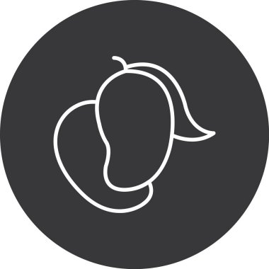 Gıda simgesinin vektör illüstrasyonu