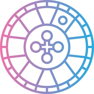 Seo simgesinin vektör illüstrasyonu