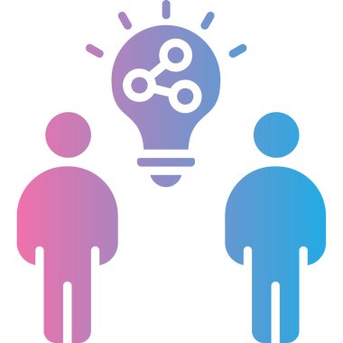 yaratıcı ağ simgesi vektör illüstrasyonu