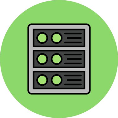 veritabanı simgesi çizimi