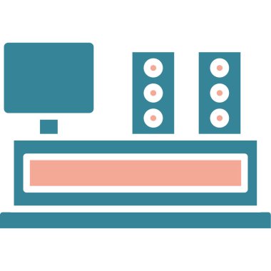 bilgisayar izleyici vektör simgesi