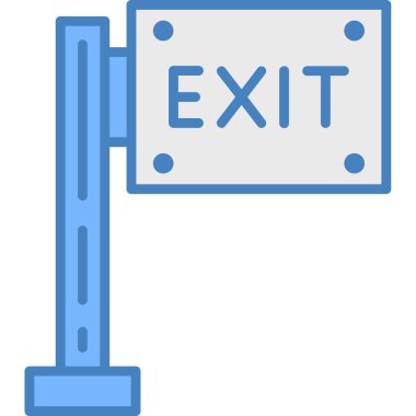 Çıkış simgesi, modern tasarım