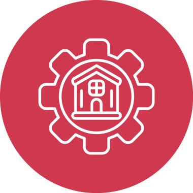 seo modern simgesinin vektör illüstrasyonu