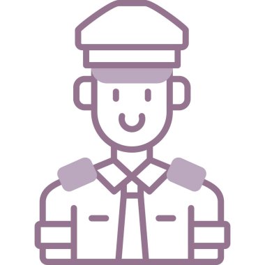 avatar erkek simgesi ana hatlarıyla doldurulmuş