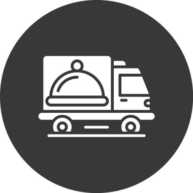 servis simgesi vektör illüstrasyonu