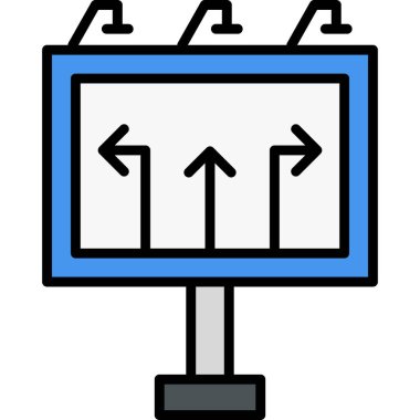 ok simgesi vektör illüstrasyonu