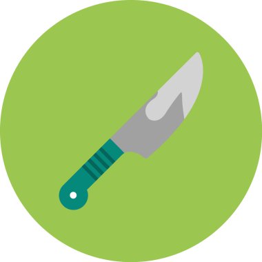 Bıçak. Web simgesi basit illüstrasyon