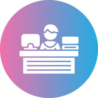 Kadın dükkanının vektör illüstrasyonu