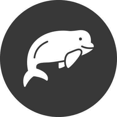 Balina vektör çizim