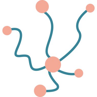 ağ simgesi, vektör illüstrasyonu