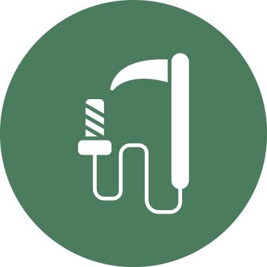 Modern bir simgenin vektör illüstrasyonu