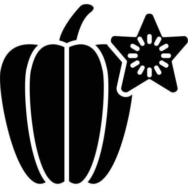 kabak ikonu vektör illüstrasyonu